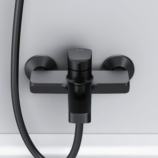 Смеситель для ванны и душа Am.Pm Func F8F10022 черный